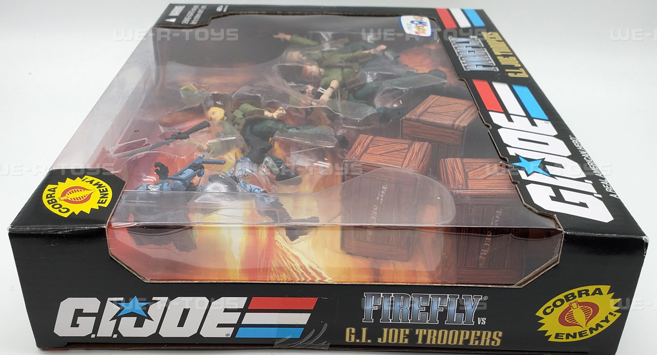G.I. Joe Troopers Firefly Action Figure Set 2008 Hasbro #66056