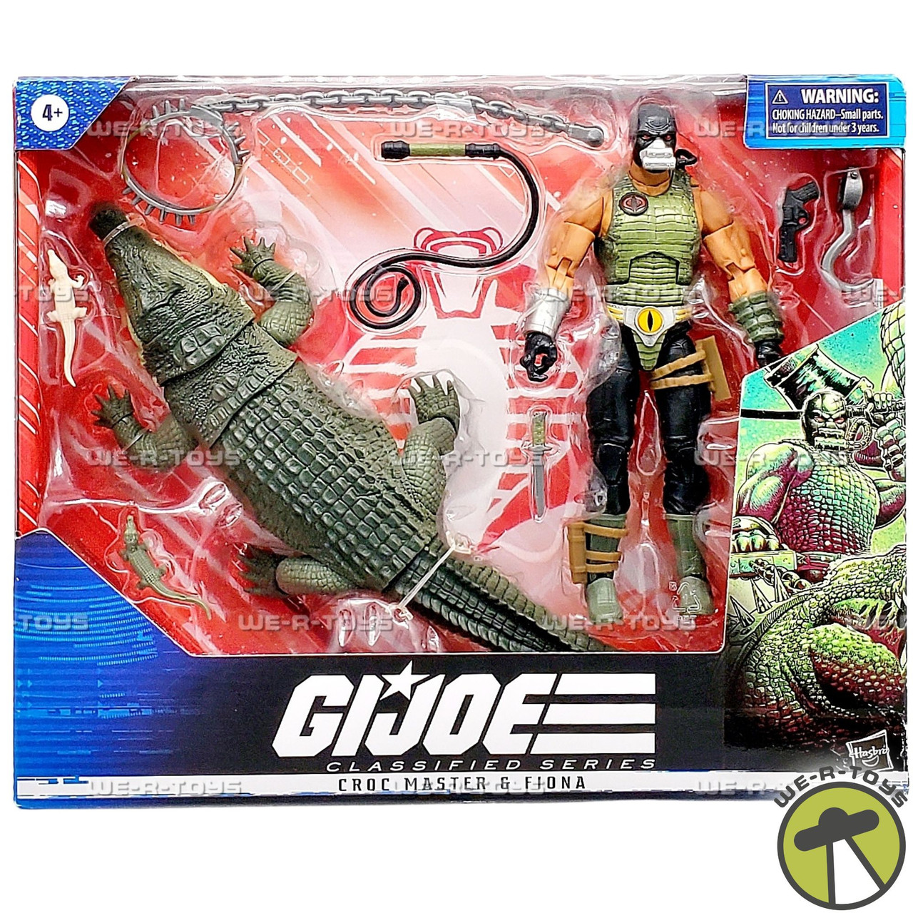 Figura de Ação GI JOE Classified Series Croc Master & Fiona Figura de Ação GI JOE Classified Series Croc Master & Fiona