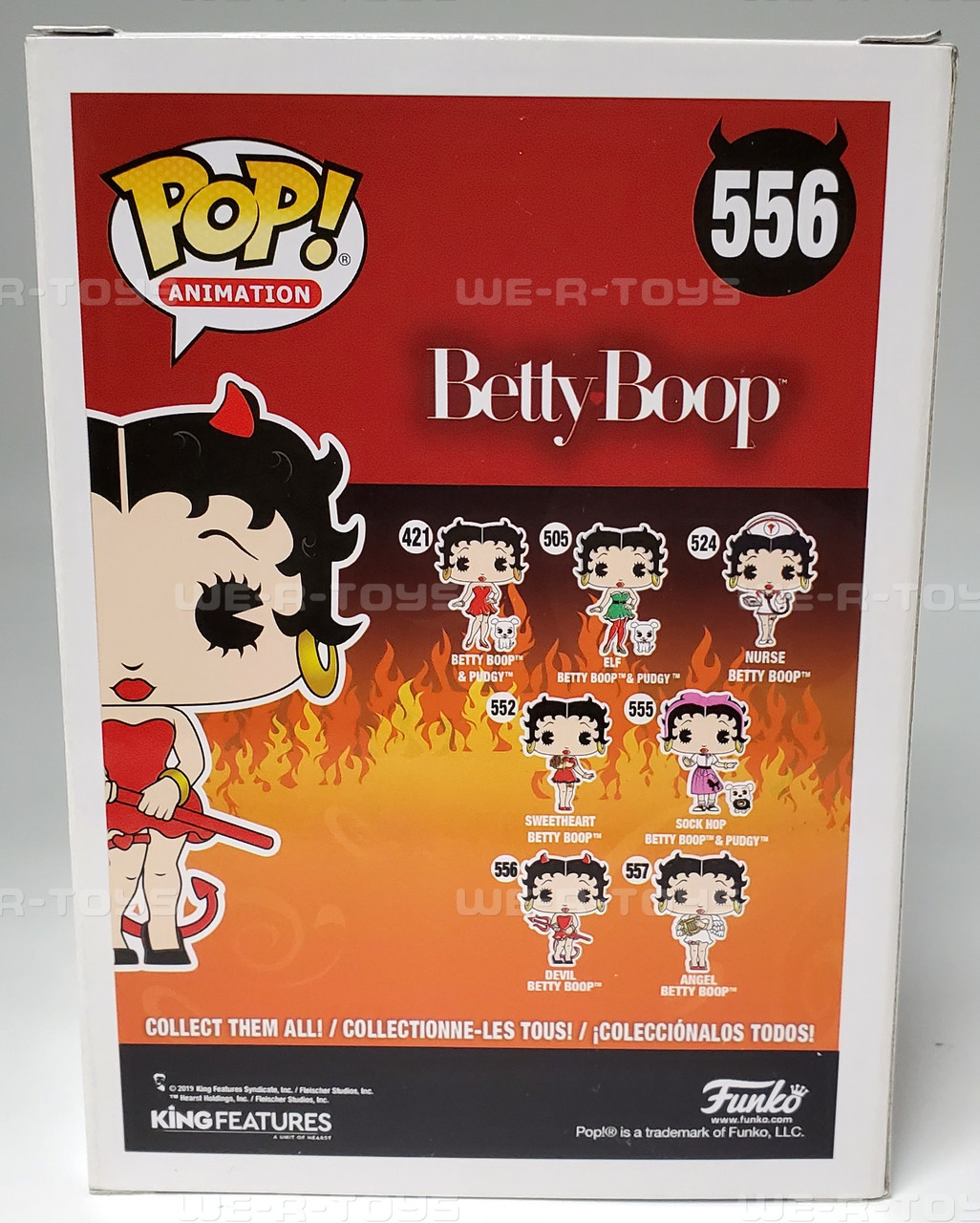 Funko Pop Animation #556 Devil Betty Boop Vinyl Figure 2019 NRFB