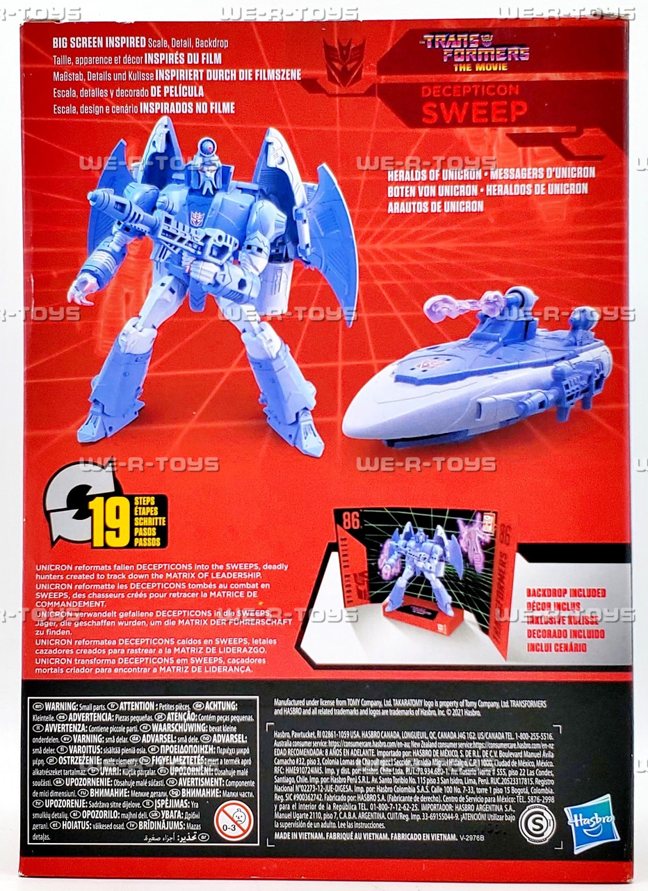 Transformers Studio Series 86-10 Voyager Class Decepticon Sweep