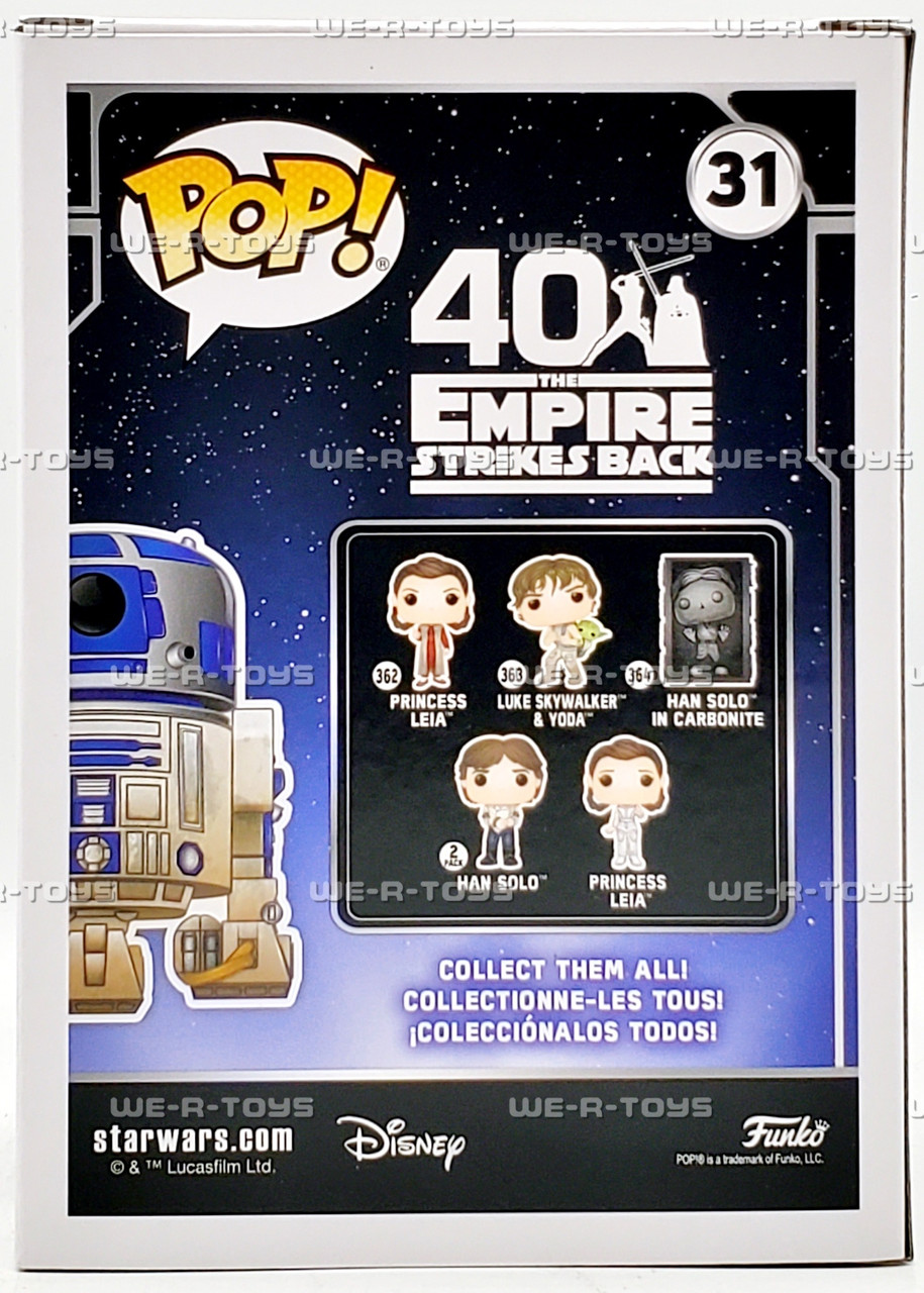 Funko POP Star Wars R2-D2 Bobble-Head 31 Vinyl Figure - We-R-Toys