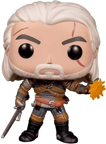 Funko POP Games The Witcher Wild Hunt Geralt 554 Vinyl Figure - We