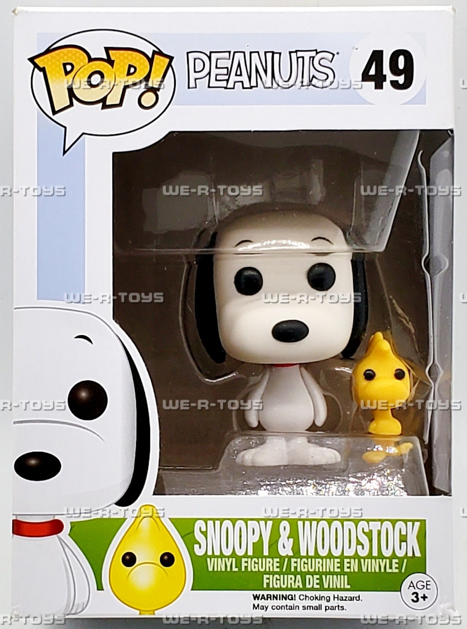 Funko POP Peanuts Snoopy and Woodstock 49 Vinyl Figures - We-R-Toys