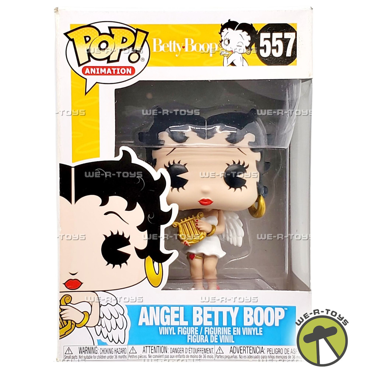 Funko POP Animation Angel Betty Boop 557 Vinyl Figure - We-R-Toys