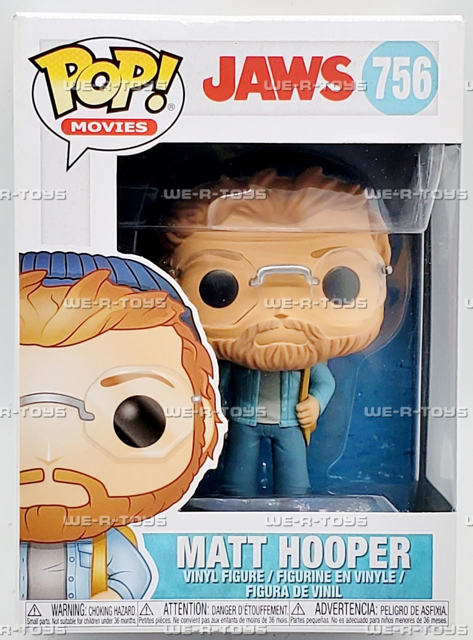 Funko POP Movies Jaws Matt Hooper 756 Vinyl Figure - We-R-Toys