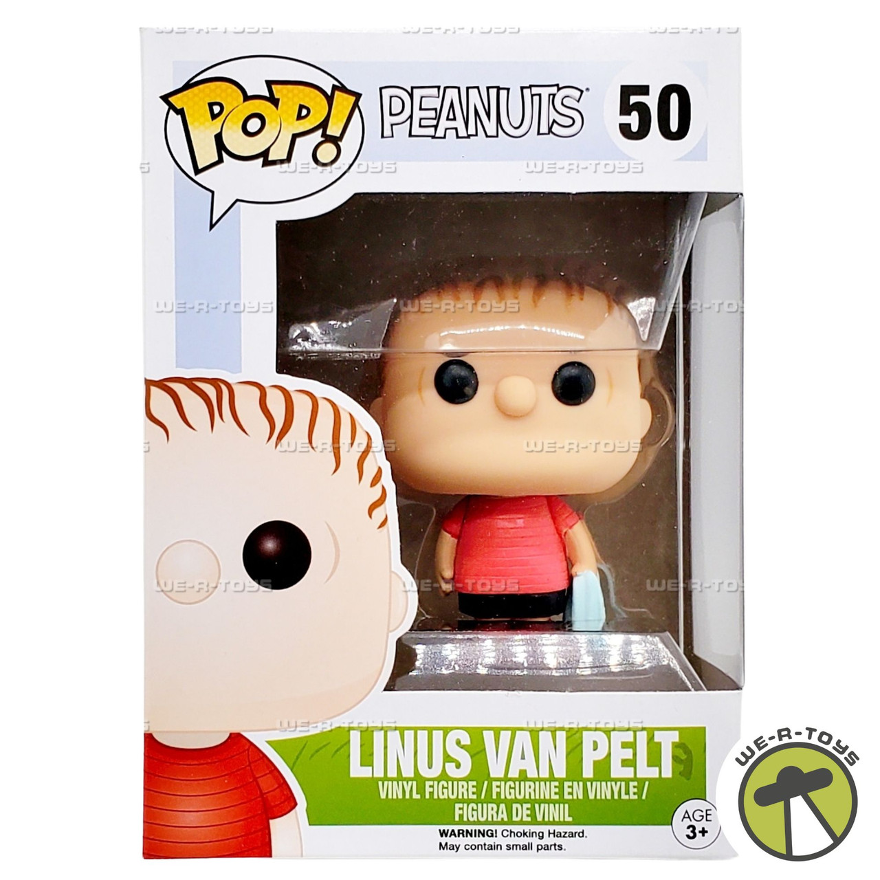 FunkoPOP Peanuts Linus Van Pelt 50 Vinyl Figure - We-R-Toys