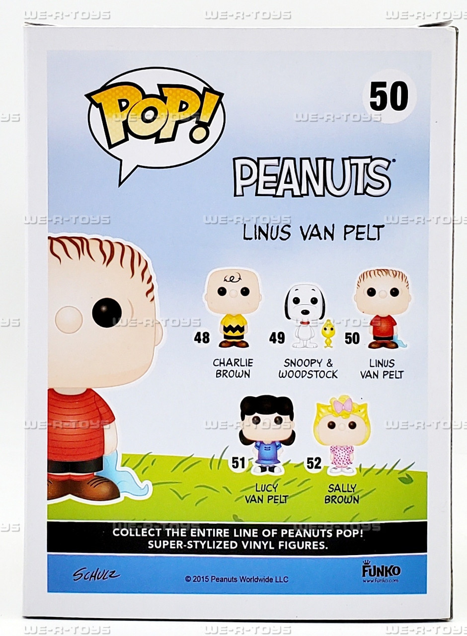 FunkoPOP Peanuts Linus Van Pelt 50 Vinyl Figure - We-R-Toys