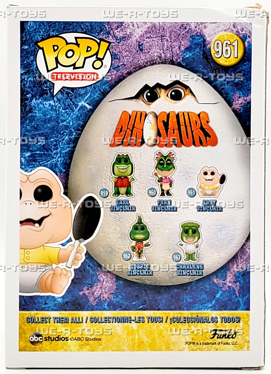 Funko Pop! Vinyl: Dinosaurs - Baby Sinclair #961 w/pop protector