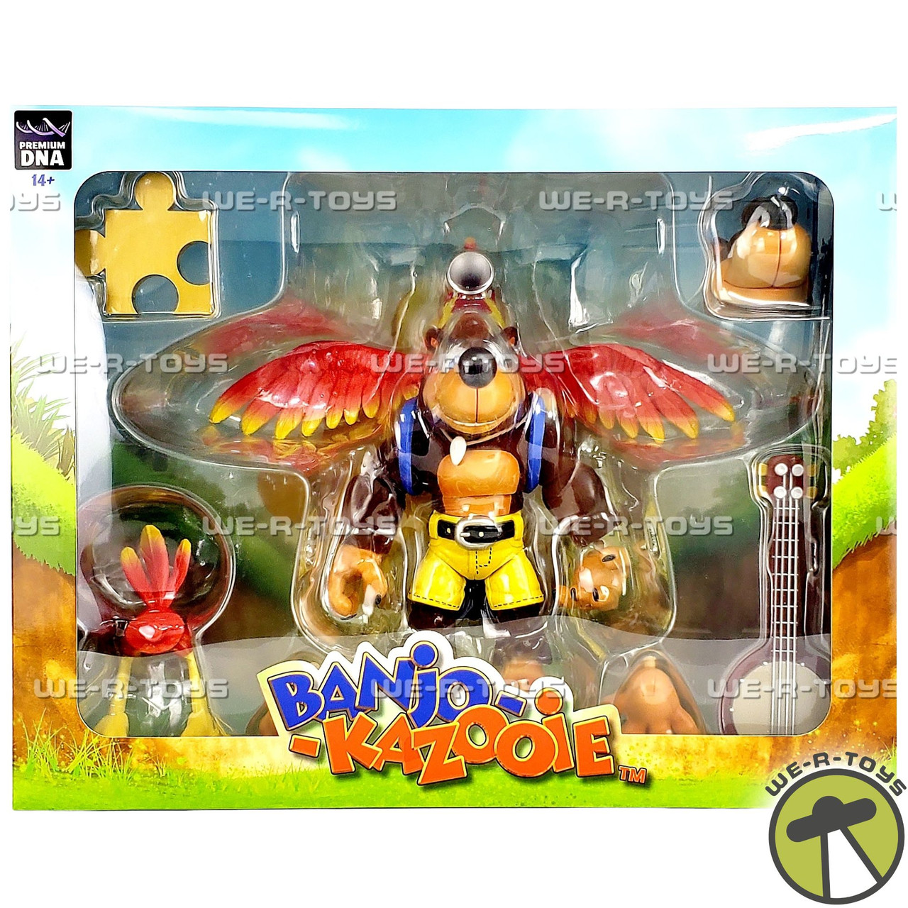 Banjo-Kazooie 8 Inch Flocked Banjo and Kazooie Movable Action 