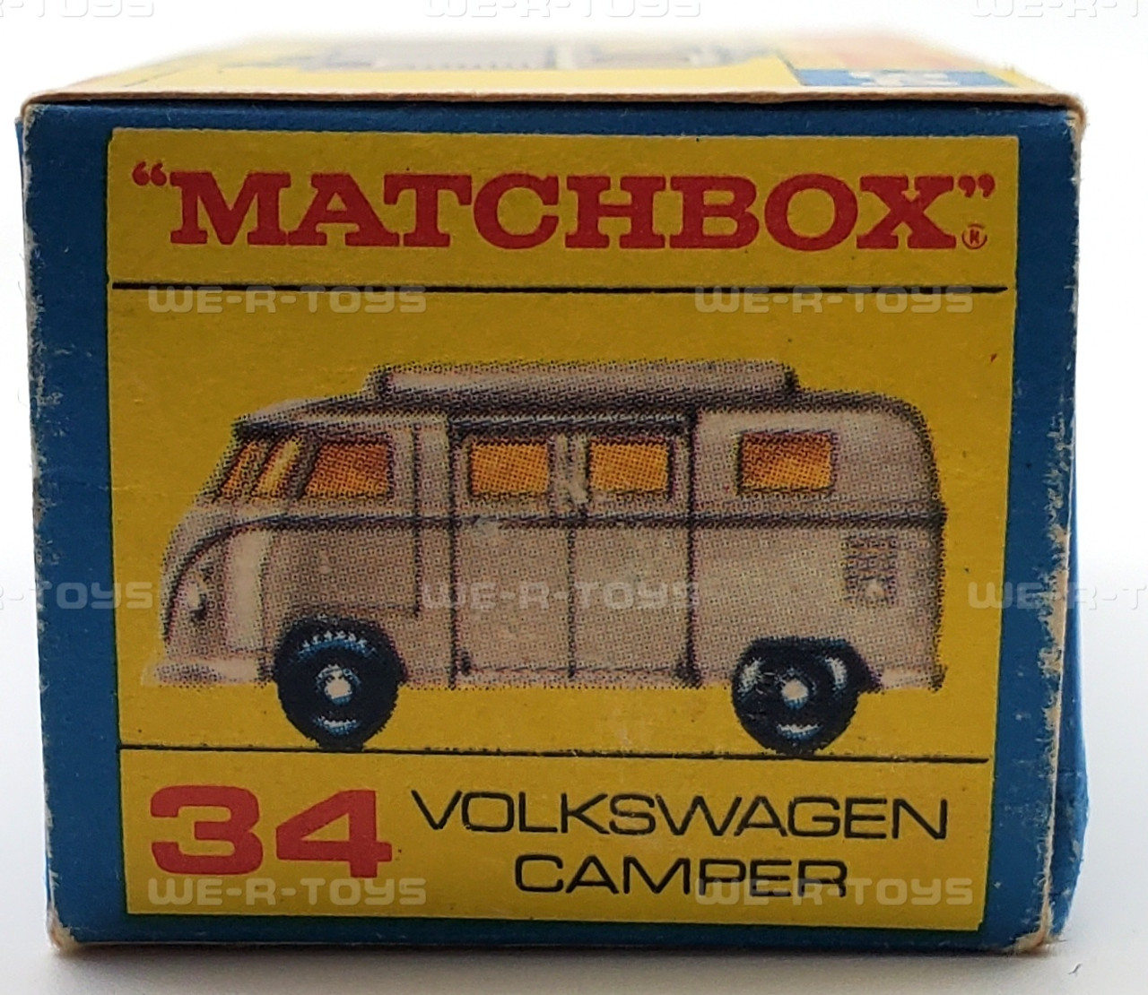 Matchbox Vintage #34 Volkswagen Camper Near Mint w/ Original