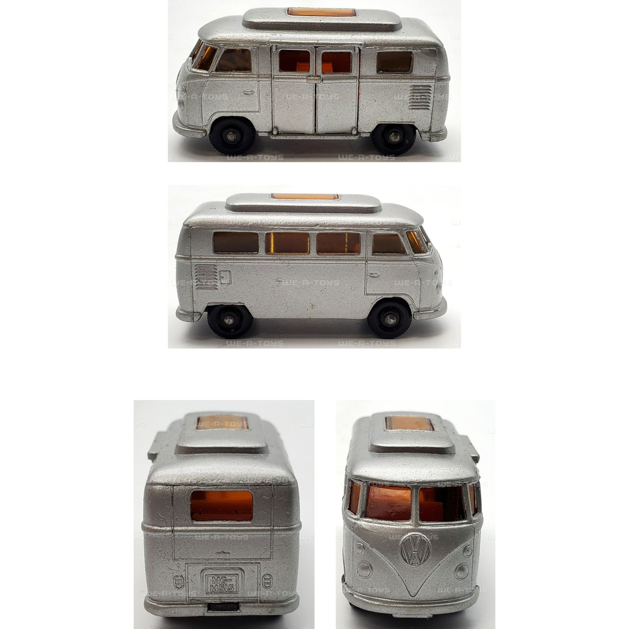 ミニカー MATCHBOX No.34 VOLKSWAGEN CAMPER Matchbox Lesney No. 34 Volkswagen Camper GREY GRAY SPLIT