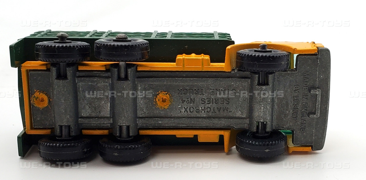 マッチボックス　レズニー　No4デュークオブコノート Matchbox #4 Vintage Stake Truck With Original Box Lesney New - We