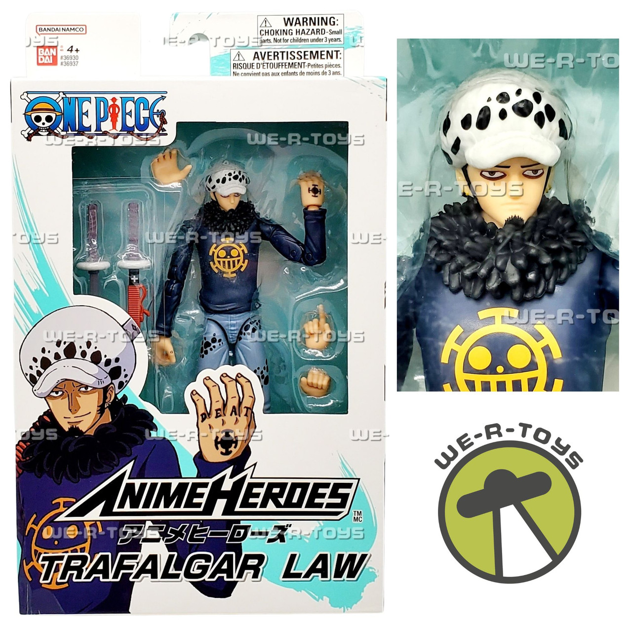 Anime Heroes One Piece Trafalgar Law Figure 2022 Bandai 36937 - We 