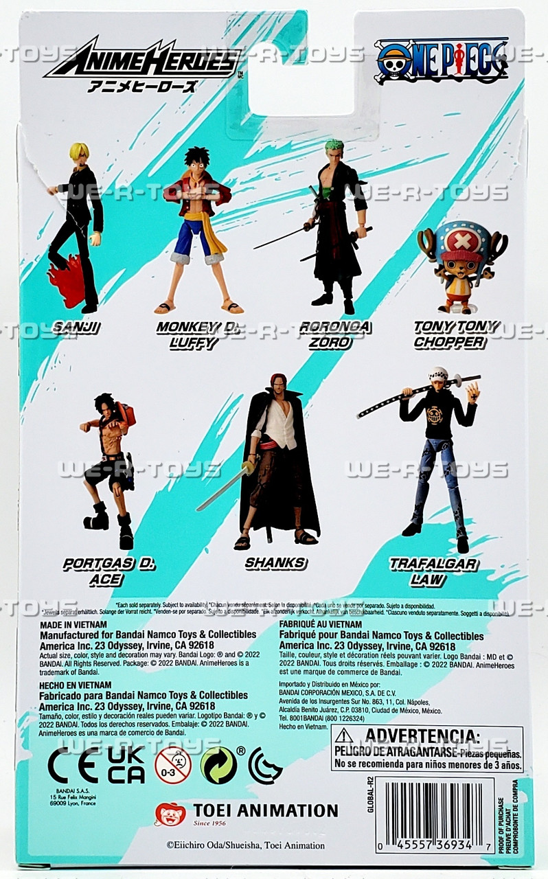 Anime Heroes One Piece Portgas D. Ace Action Figure 2021 Bandai