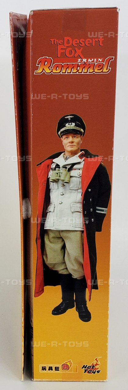 Hot Toys WWII Series Erwin Rommel The Desert Fox Action