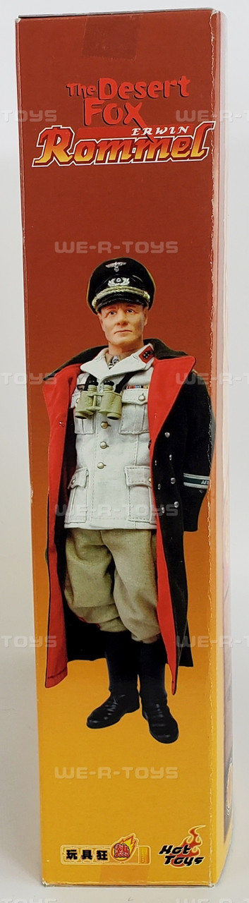 Hot Toys WWII Series Erwin Rommel The Desert Fox Action Figure