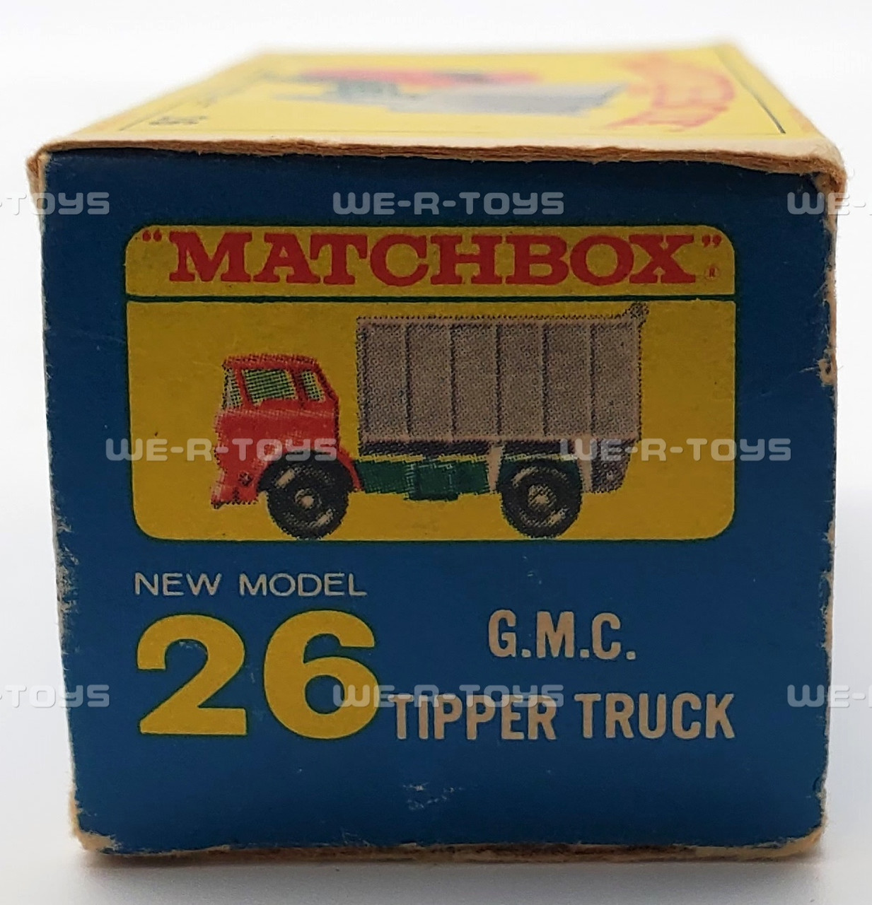 Matchbox Vintage GMC Tipper Truck #26 With Original Box