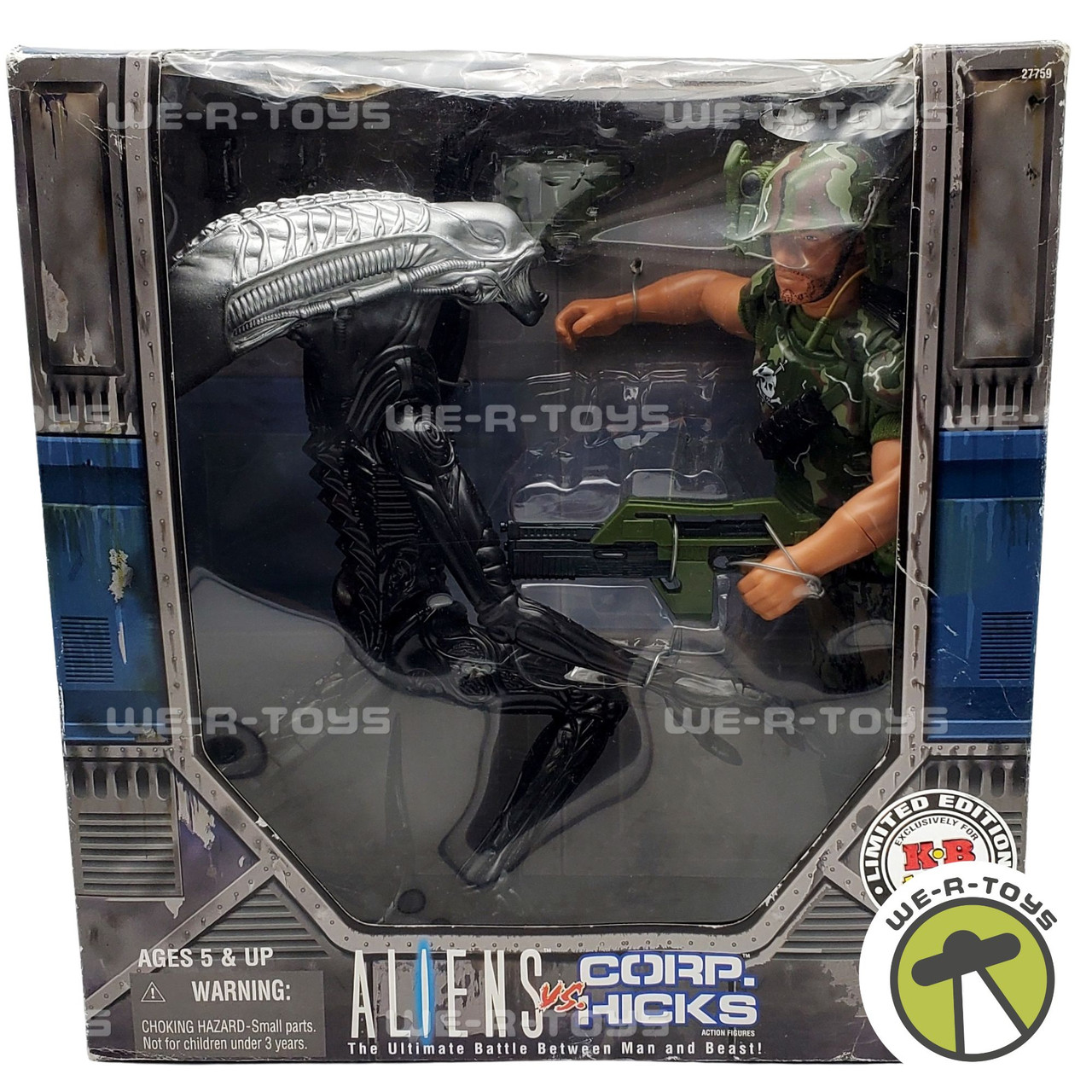 Aliens vs. Corp Hicks Action Figures Ltd Ed 1997 Kenner #27759