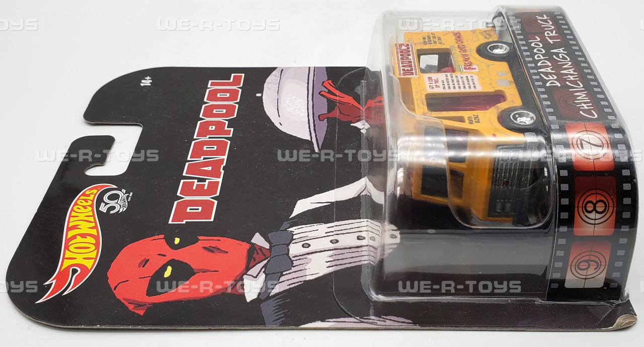 Hot Wheels Marvel Deadpool Chimichanga Truck 2017 Mattel FXY51