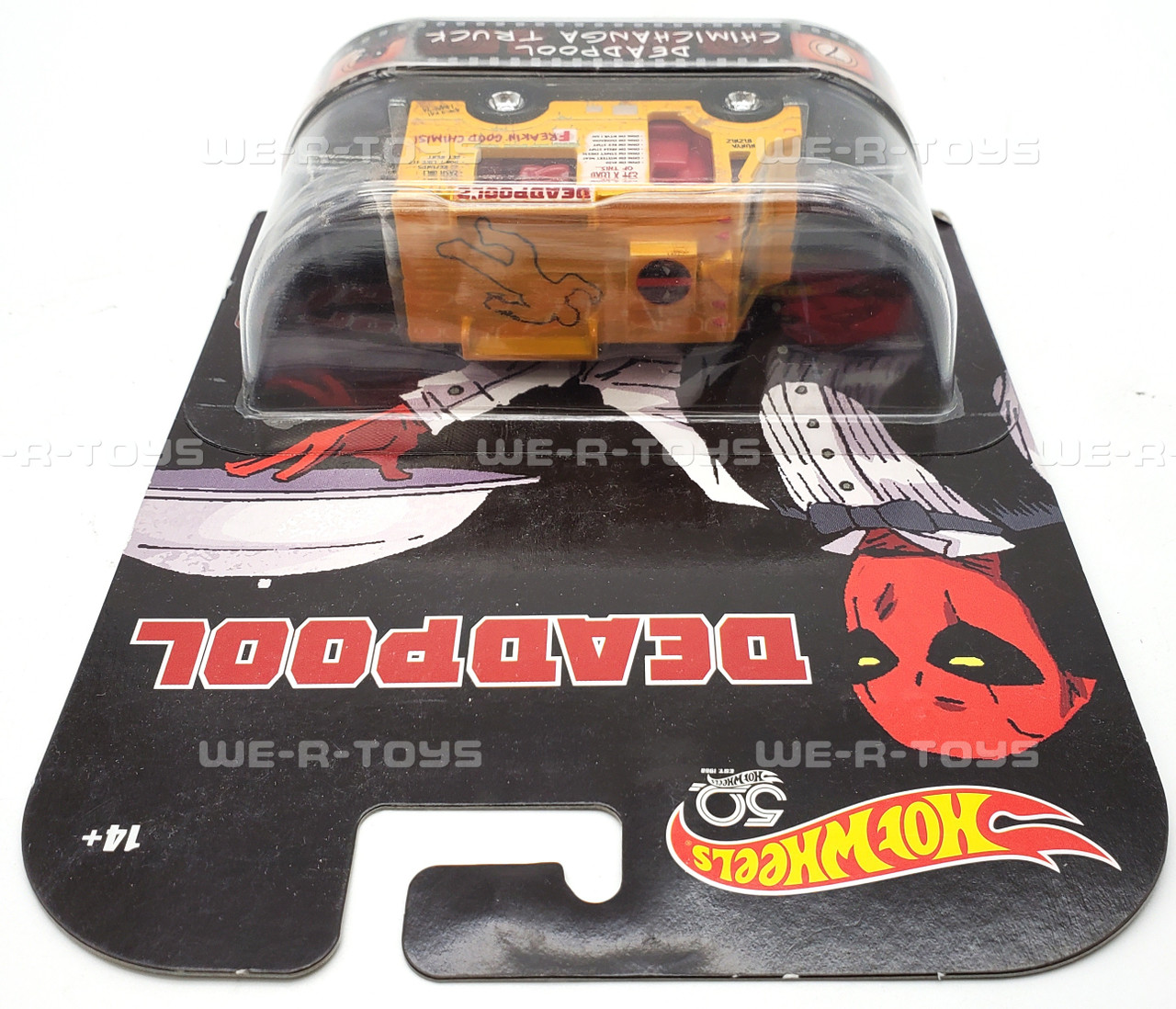 Hot Wheels Marvel Deadpool Chimichanga Truck 2017 Mattel FXY51
