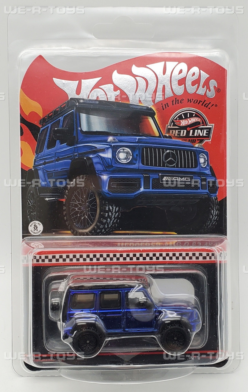 Hot Wheels Red Line Club Mercedes-AMG G 63 4X4² Vehicle 2023
