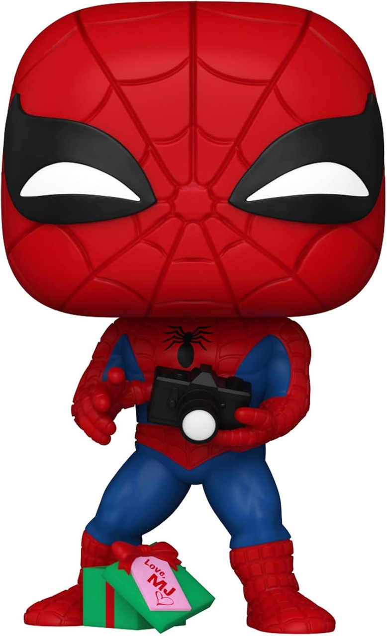 funko pop 【SPIDER-MAN セット】 Funko Pop Marvel 1441 Holiday Spider-Man with Open Gift