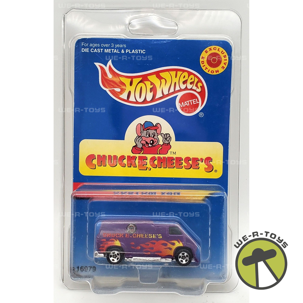 Hot Wheels Chuck E. Cheese's Custom Van Exclusive Edition