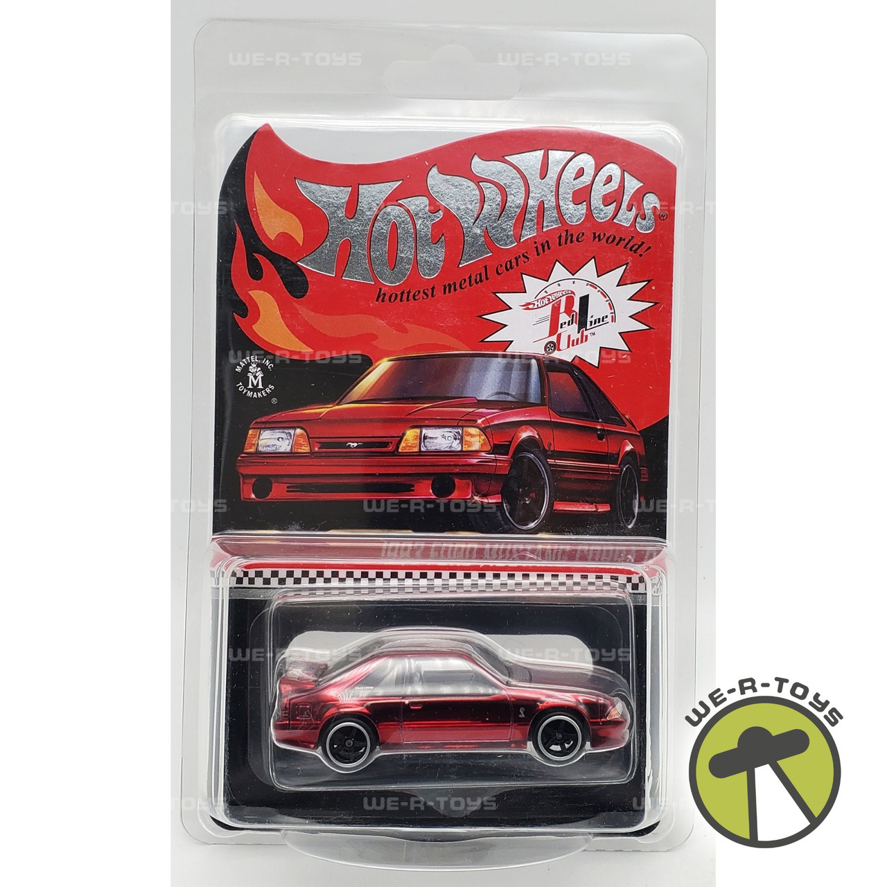 Hot Wheels Red Line Club 1993 Ford Mustang Cobra R 2021 Mattel