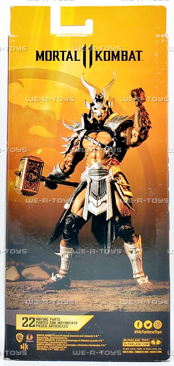Mortal Kombat Shao Kahn Action Figure 2021 McFarlane Toys 11048