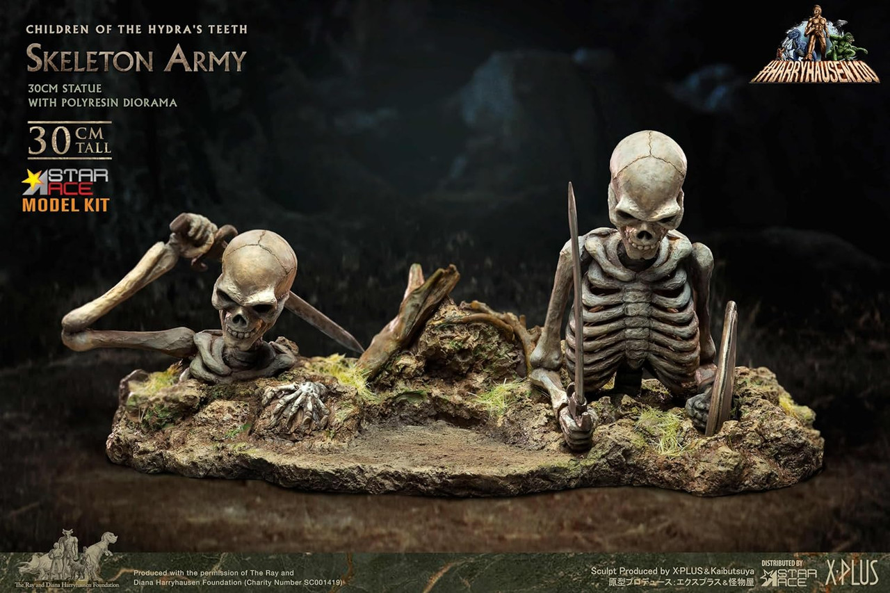 Ray Harryhausen's Skeleton Army Resin Model Kit Star Ace Toys