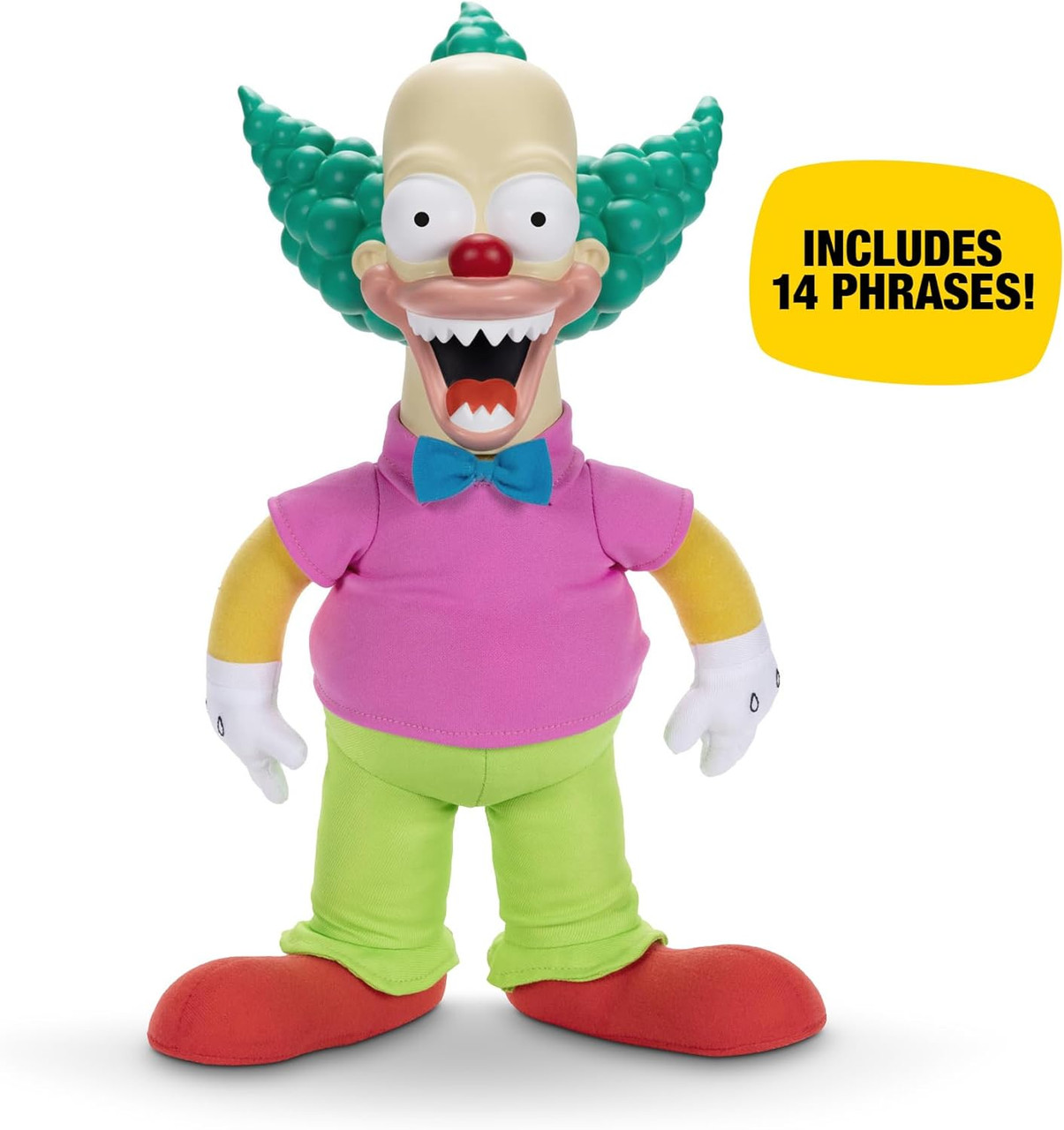 The Simpsons Talking Krusty Doll Jakks Pacific - We-R-Toys
