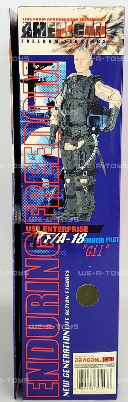 Dragon Enduring Freedom USS Enterprise FA - 18 Fighter Pilot Gil