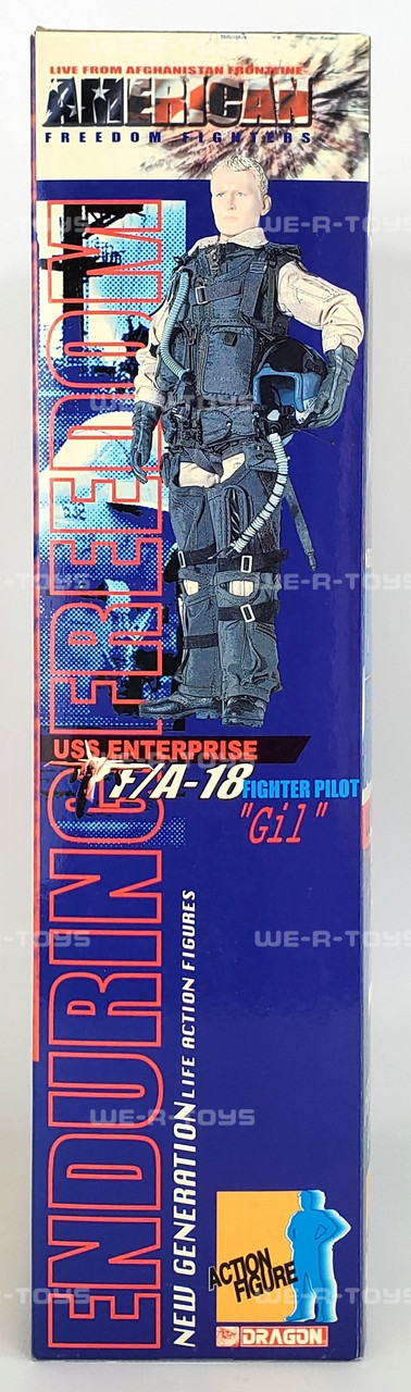 ENDURING FREEDOM F/A-18 パイロット　ドラゴンモデルズ Dragon Enduring Freedom USS Enterprise FA - 18 Fighter Pilot Gil
