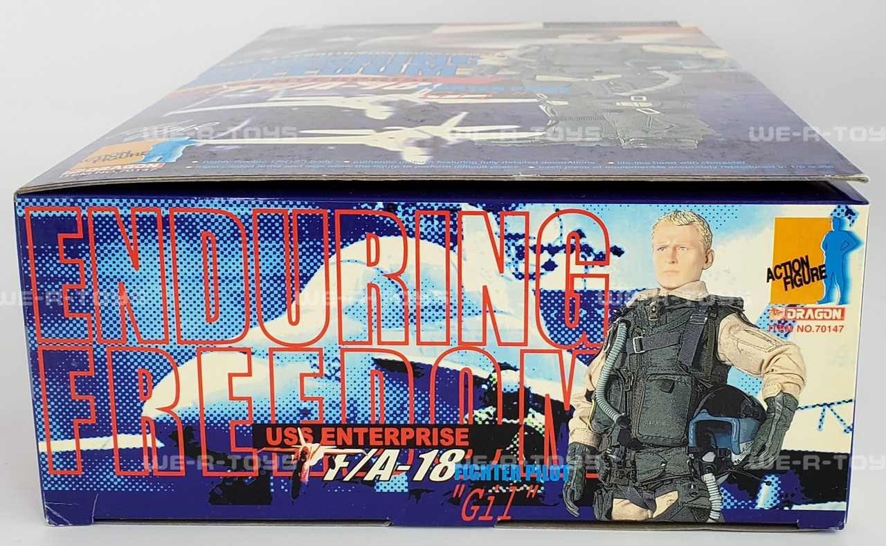 Dragon Enduring Freedom USS Enterprise FA - 18 Fighter Pilot Gil