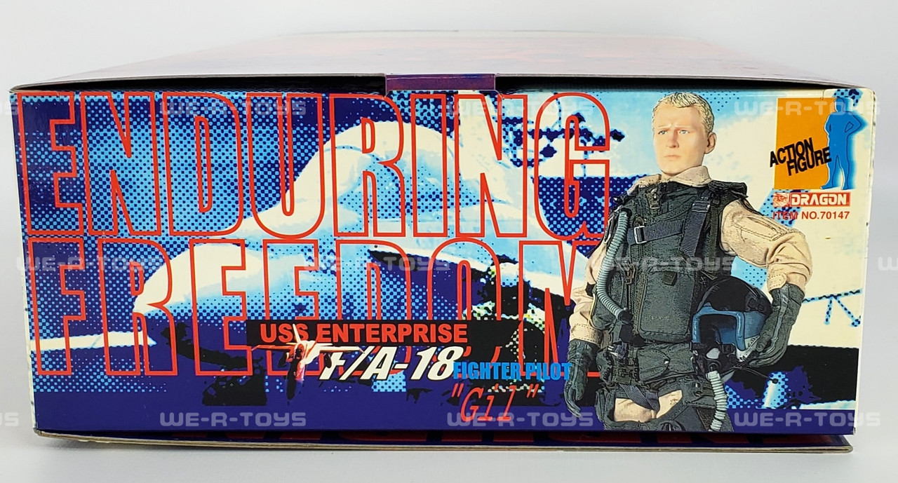 Dragon Enduring Freedom USS Enterprise FA - 18 Fighter Pilot Gil