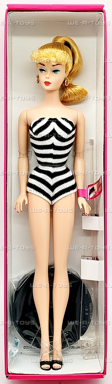 Barbie Teenage Fashion Model Collection Black and White Bathing