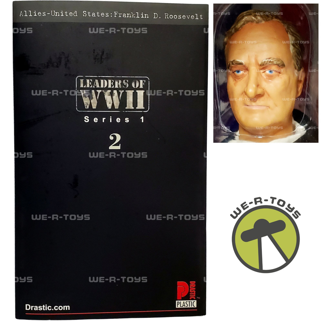 Drastic Plastic Leaders of WWII Series 1 Allies-US: Franklin D