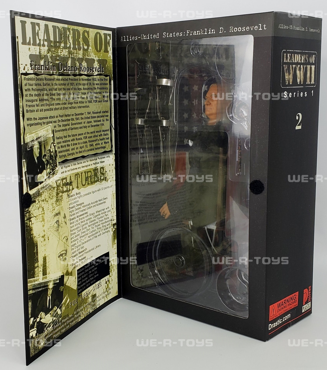 F.Dルーズベルト フィギュア Drastic Plastic WWII 車椅子 F.Dルーズ