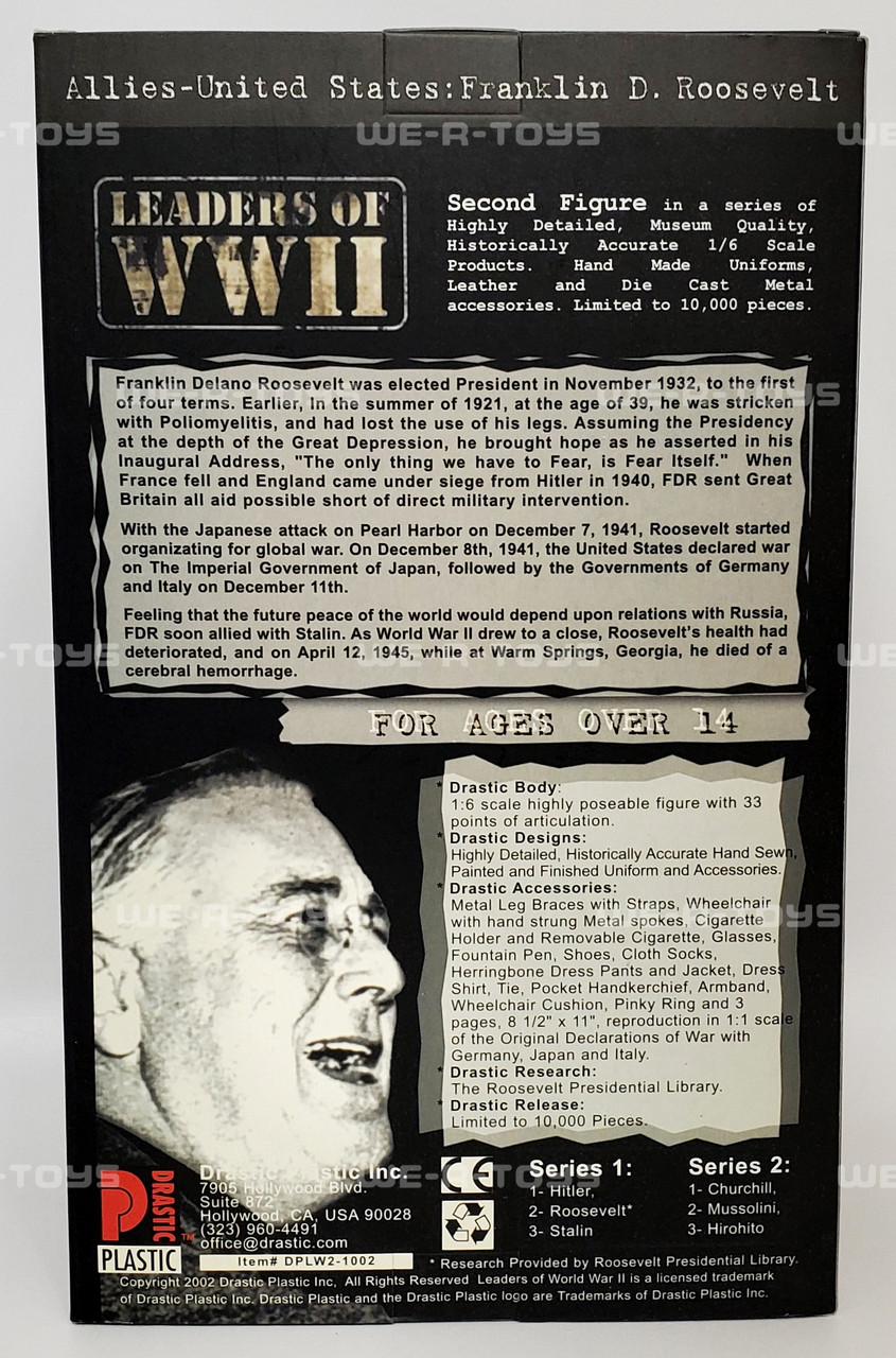 F.Dルーズベルト フィギュア Drastic Plastic WWII 車椅子 F.Dルーズベルト フィギュア Drastic Plastic WWII 車椅子 - メルカリ