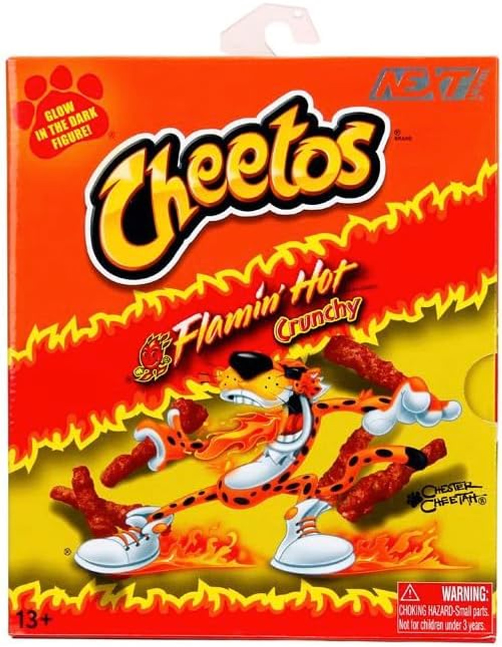Cheetos Chester Cheetah Flamin' Hot Glow in the Dark 6-Inch