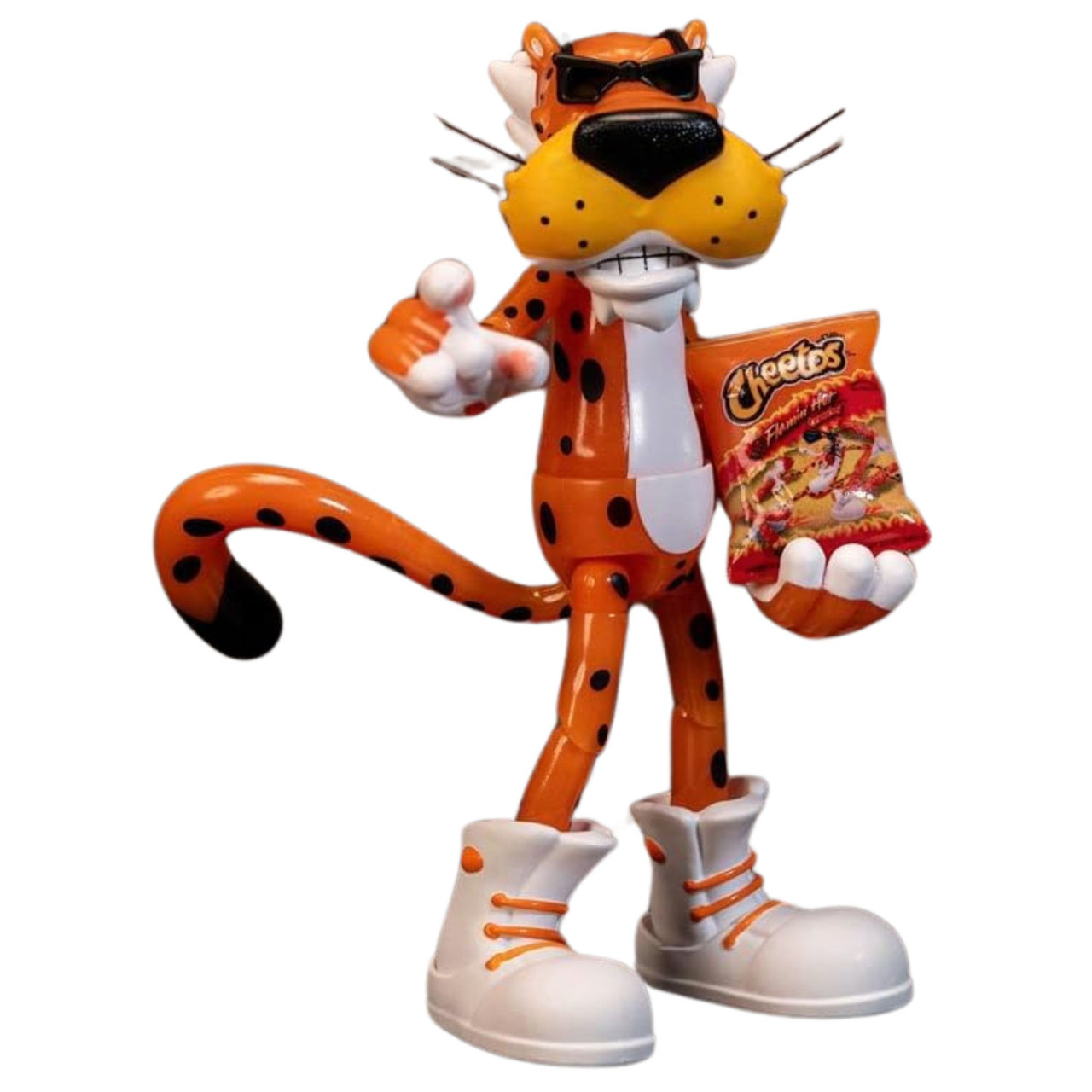 その他 Cheetos Chester Cheetah 6-Inch Action Cheetos Chester Cheetah Flamin' Hot Glow in the Dark 6-Inch