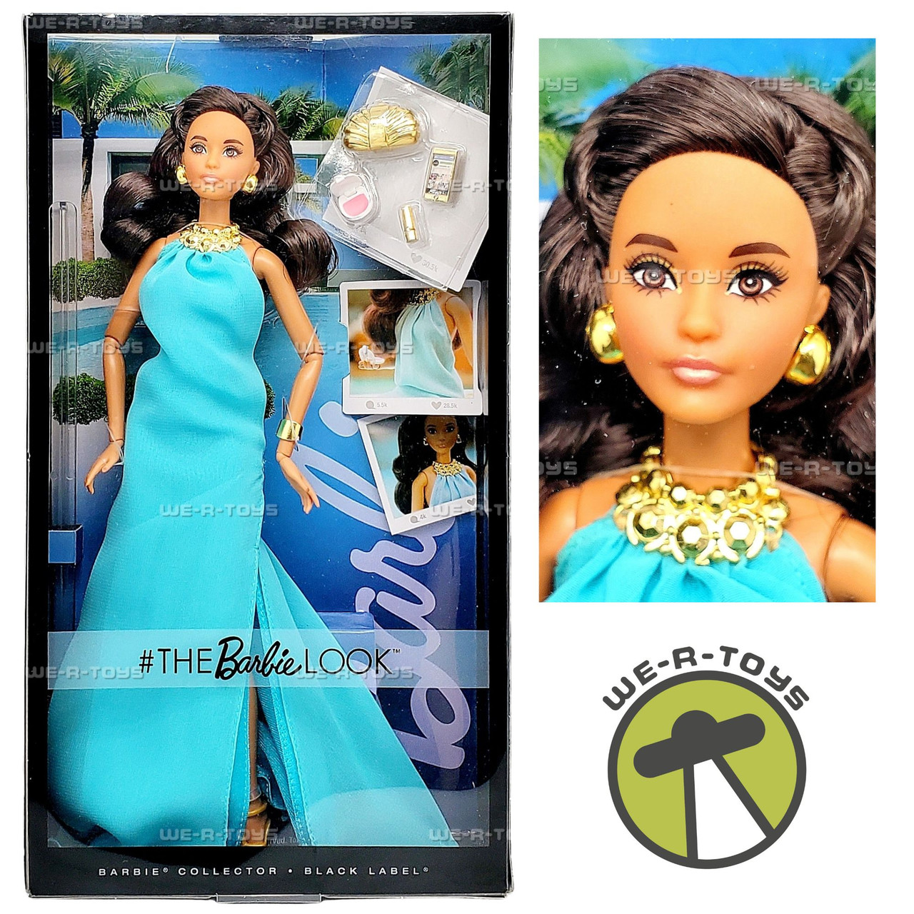 Poupée Barbie Look Brunette Azur Pool Chic 2016 Mattel DVP56 – Collection NRFB