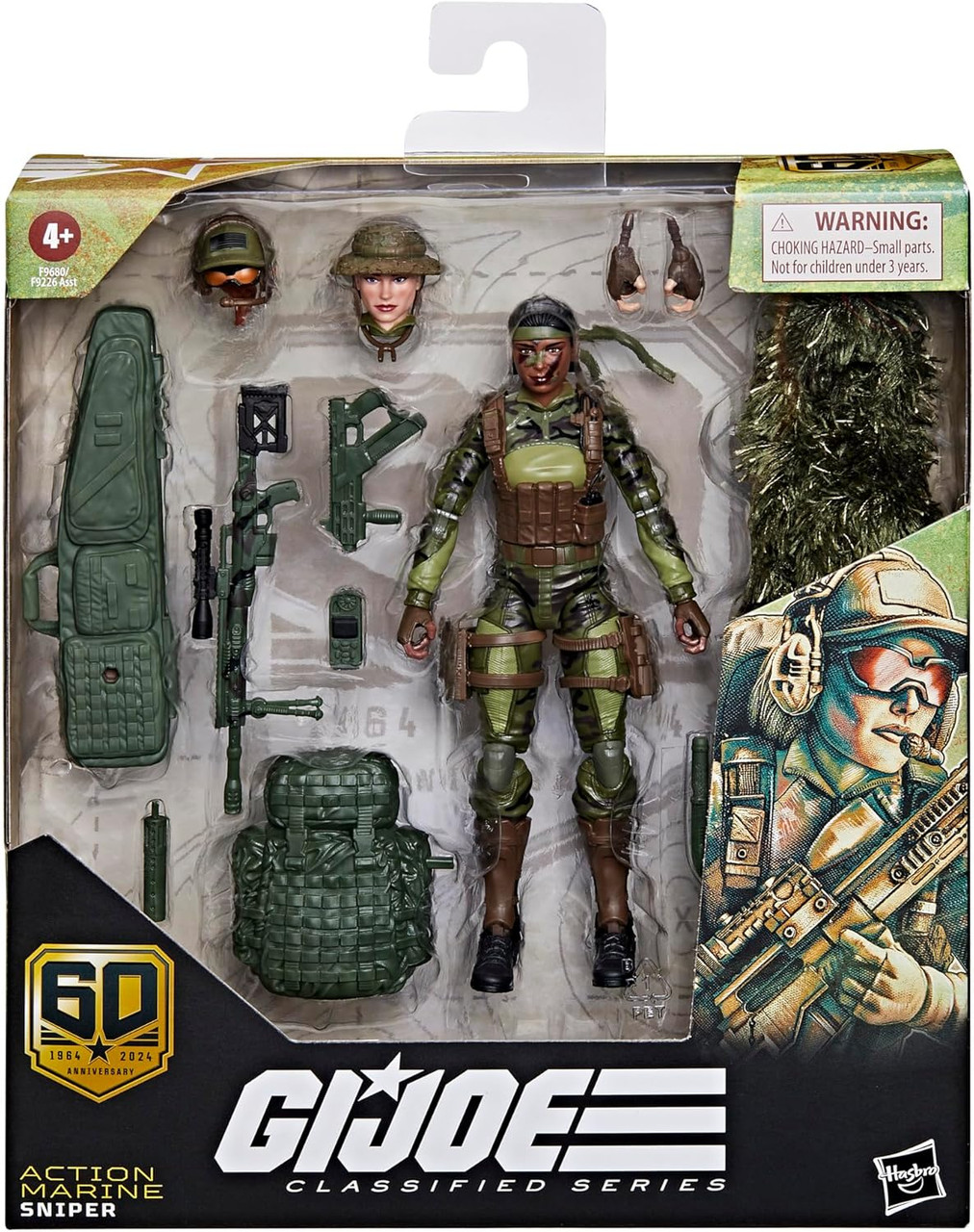 G.I. Joe Action Marine Sniper Classified Series 60th anniv