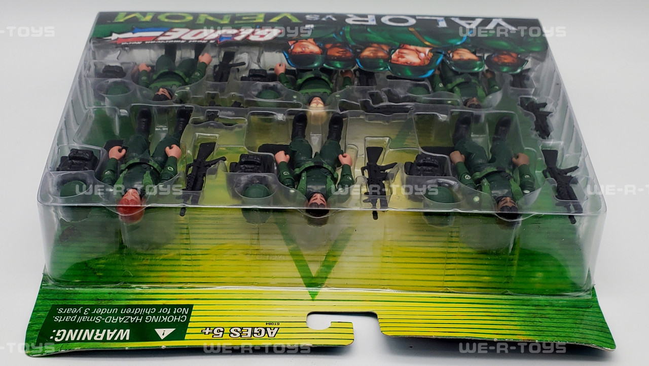 G.I. Joe Valor vs Venom Infantry Division Action Figures 2004