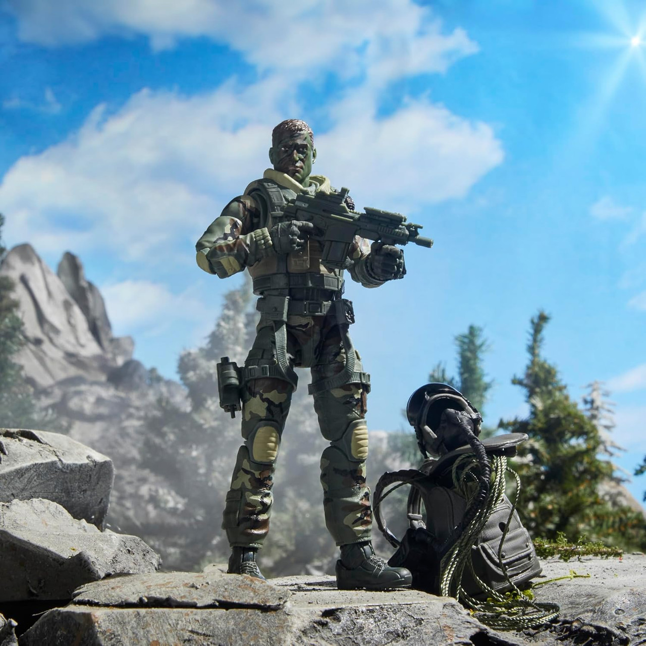 GI Joe Classified Series 6 Inch Action Pilot Halo Jumper Deluxe