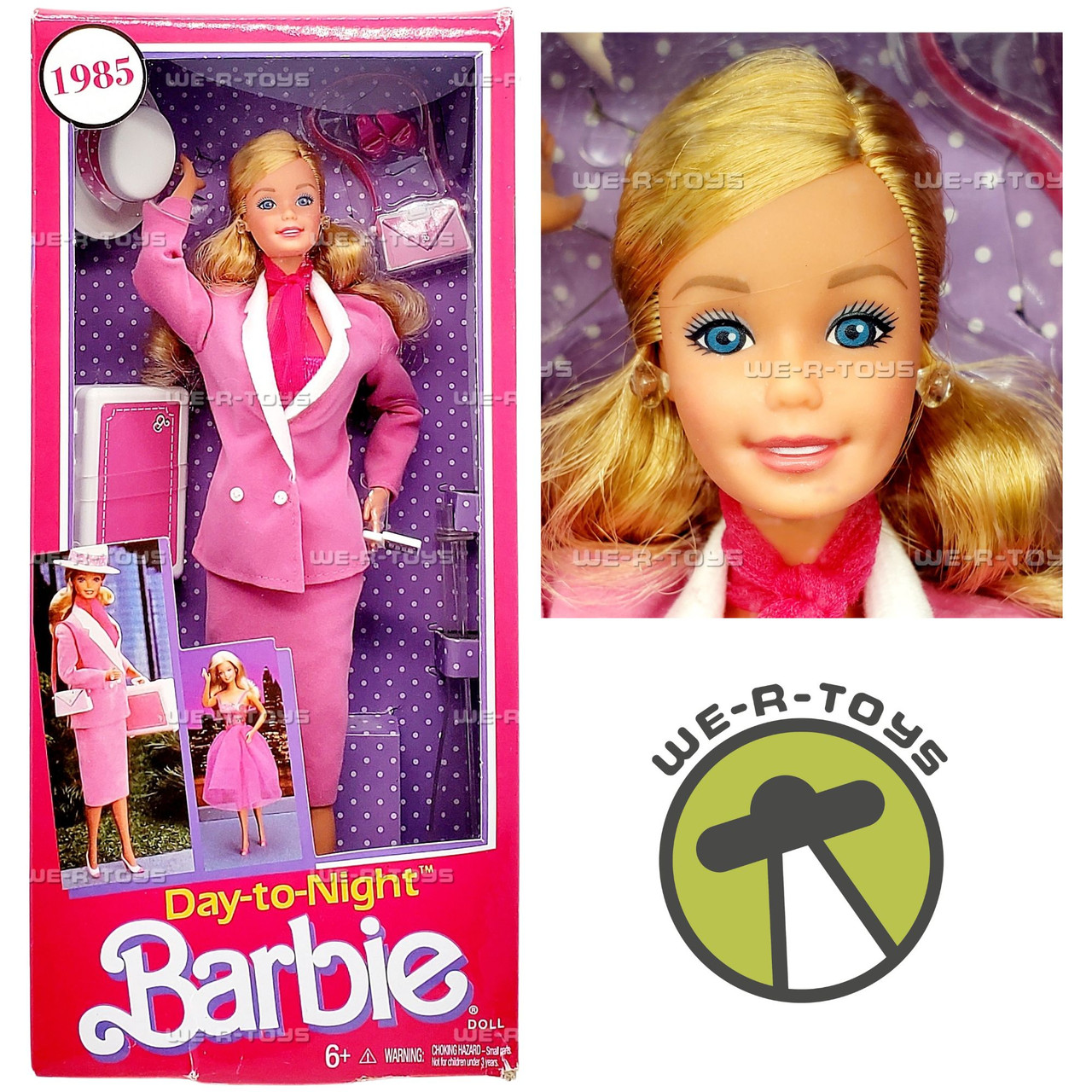 TODO OLDHSM Barbie⑰ Barbie Day to Night 1985 Reproduction Doll 2017 Mattel FJH73 - We