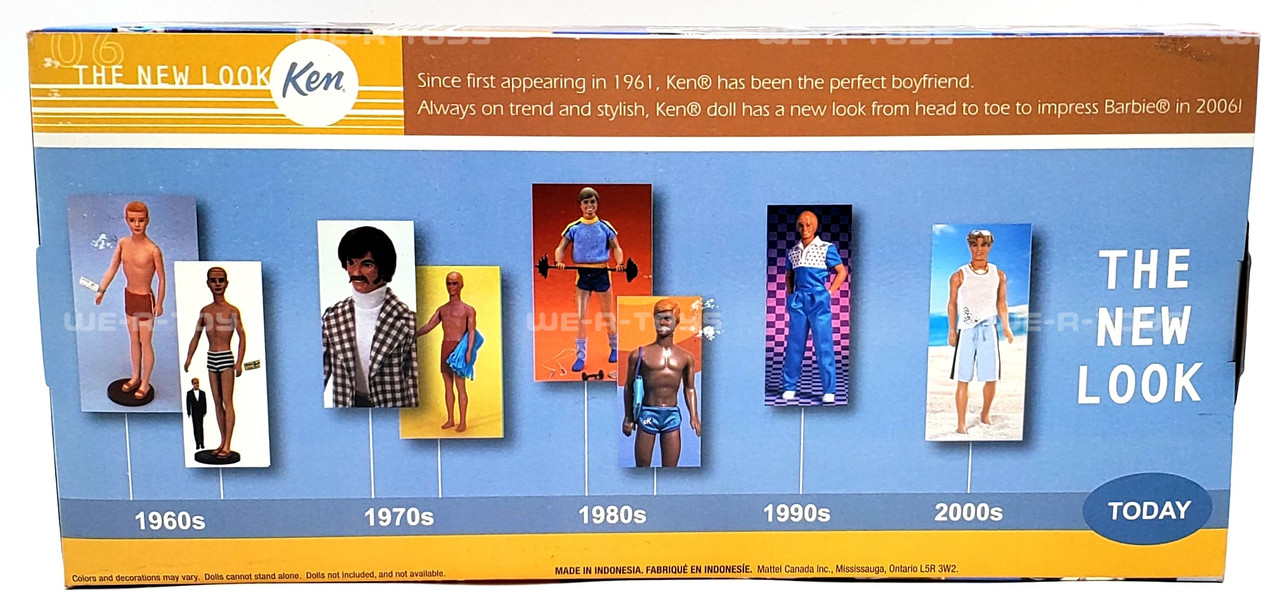 Barbie The New Look Ken Doll 2005 Mattel #J7505 NRFB - We-R-Toys