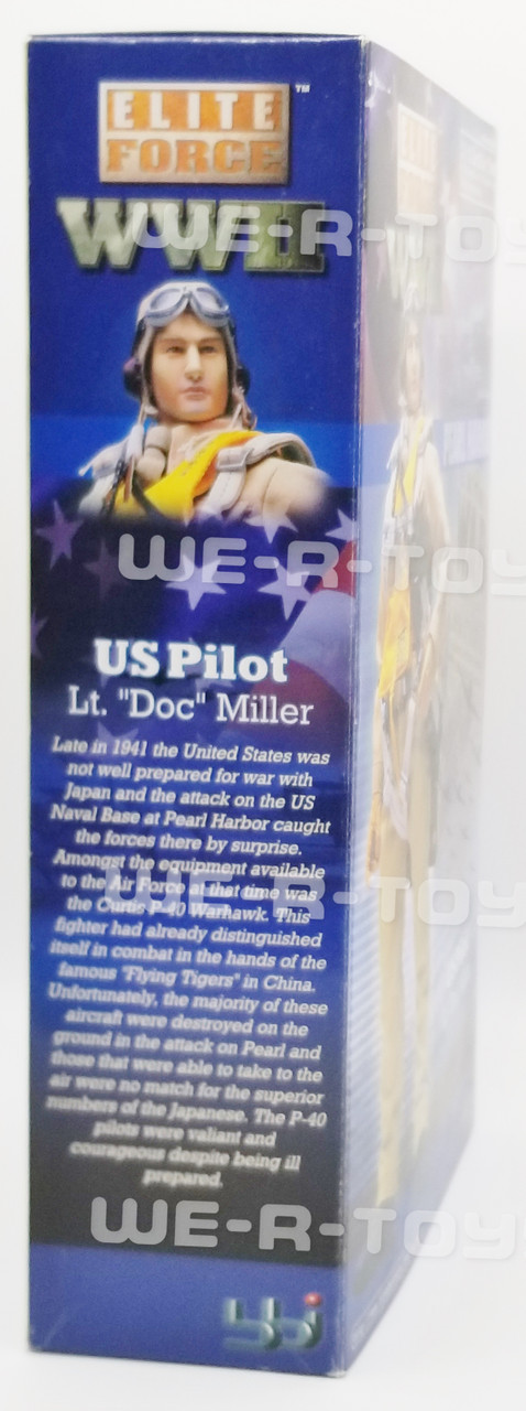 Elite Force WWII Pearl Harbor US Pilot Lt. Doc Miller Action