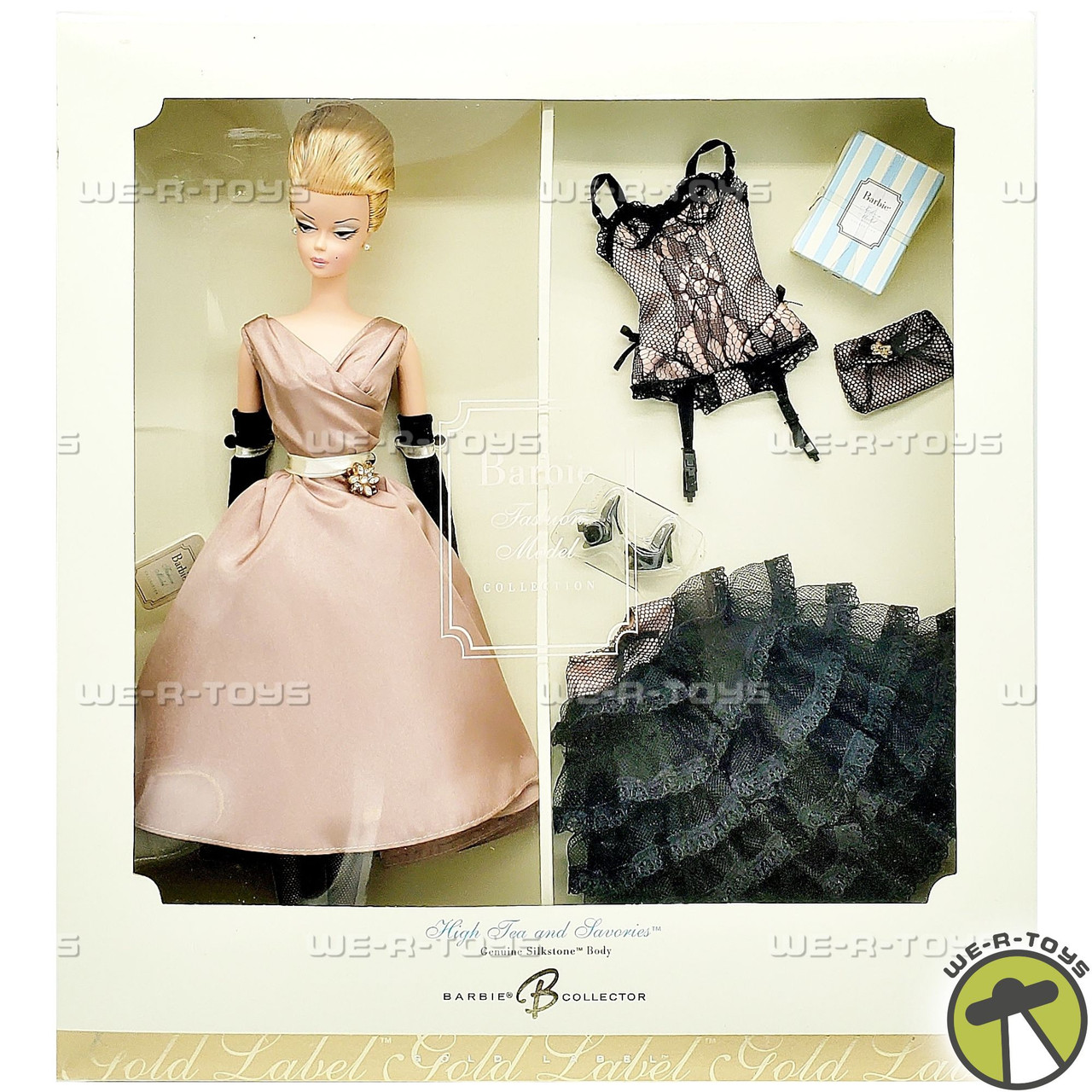 High Tea And Savories Barbie Doll Giftset Silkstone BFMC Gold