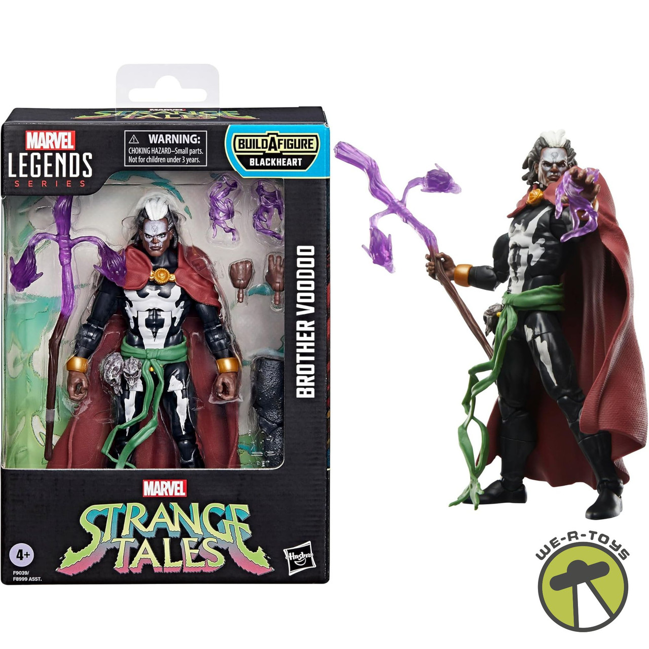 Marvel Legends Bruder Voodoo Actionfigur – 15 Cm, Mit 5 Zubehörteilen & Build-A-Figure Element